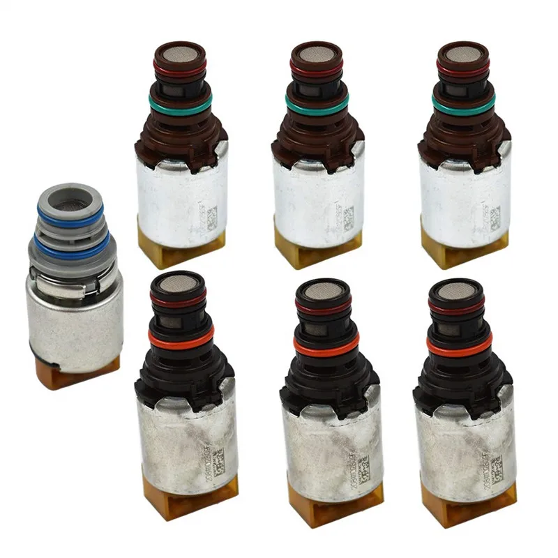 6F35 Transmission Solenoids Kits 7Pcs Fit for Ford Escape Fusion Mazda