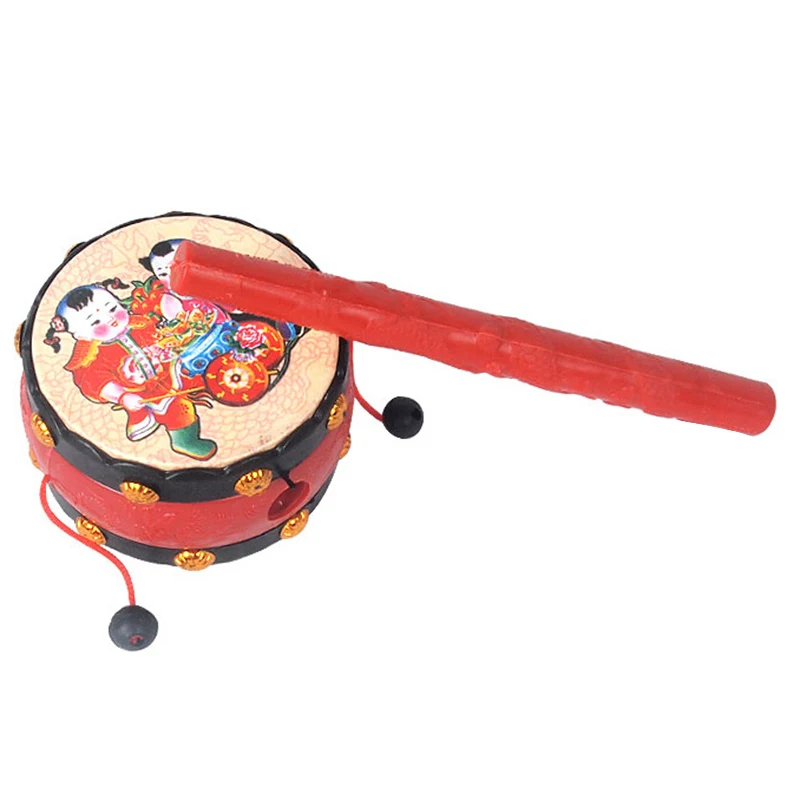 3 Pcs Chinese Traditional Rattle Drum Rotating Toys Educational for Children Kids YJS Dropship