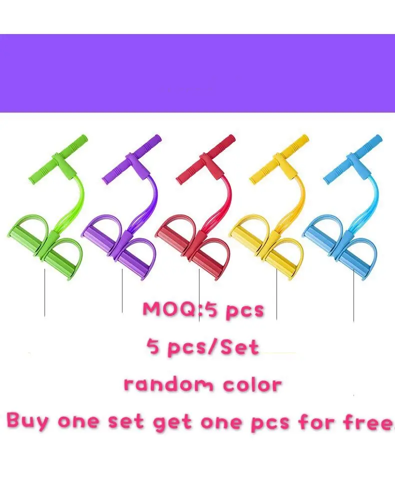 

Ganxin Free Shipping Fitness Resistance Band Rope Tube Elastic Latex Tube Exercise Equipment for Yoga Pilates Workout Pull Rope