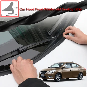 

For Nissan Sunny 2015-2020 DIY Car Seal Strip Windshied Spoiler Filler Protect Edge Weatherstrip Strips Sticker Car Accessories