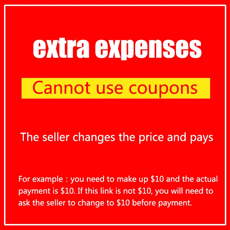 

Pay an additional fee