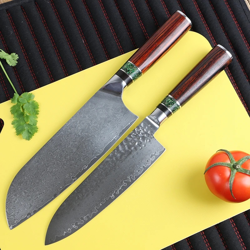 Green Thorn Дамаск поварской нож японский кухонный нож из дамасской стали vg10 67 набор ножей из нержавеющей стали, супер Острый кухонный нож