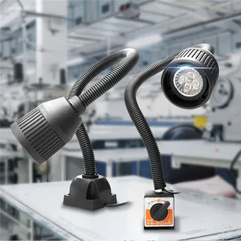 

Smuxi 4W 100-220V Adjustable LED Machine Light Sewing CNC Machine Lathe Tool Light Milling Machine Work Light Work Table Lamp