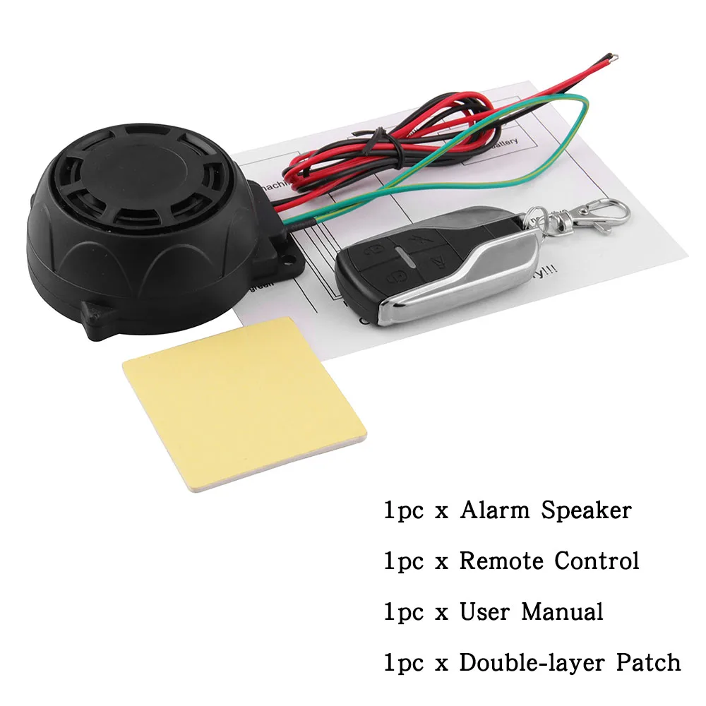 Новая Универсальная мотоциклетная сигнализация, самокат, противоугонная охранная сигнализация, система односторонней сигнализации с двигателем, ключ дистанционного управления