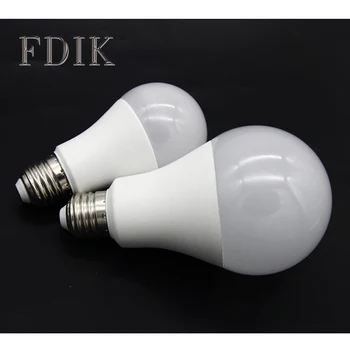 

LED Bulb E27 bedroom lamp 5W 7W 9W 12W 15W 18W High Power 110V 220V Lampada Brightness Lamps LED Light Nature Warm White Light