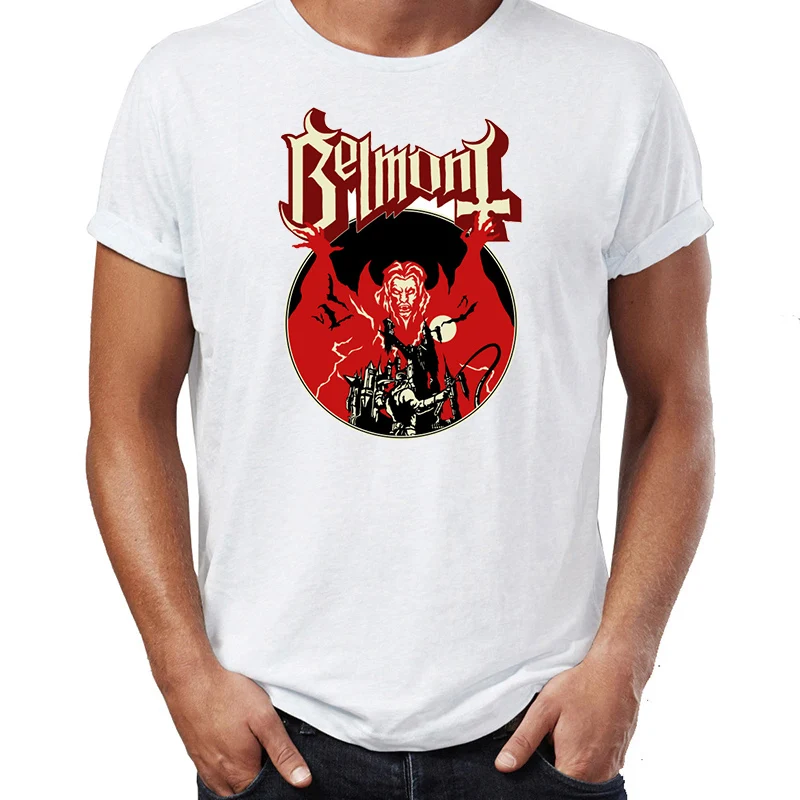 

Men's T Shirt Castlevania Simon Belmont Dracula Classic Games Awesome Artwork Drawing Printed Tee