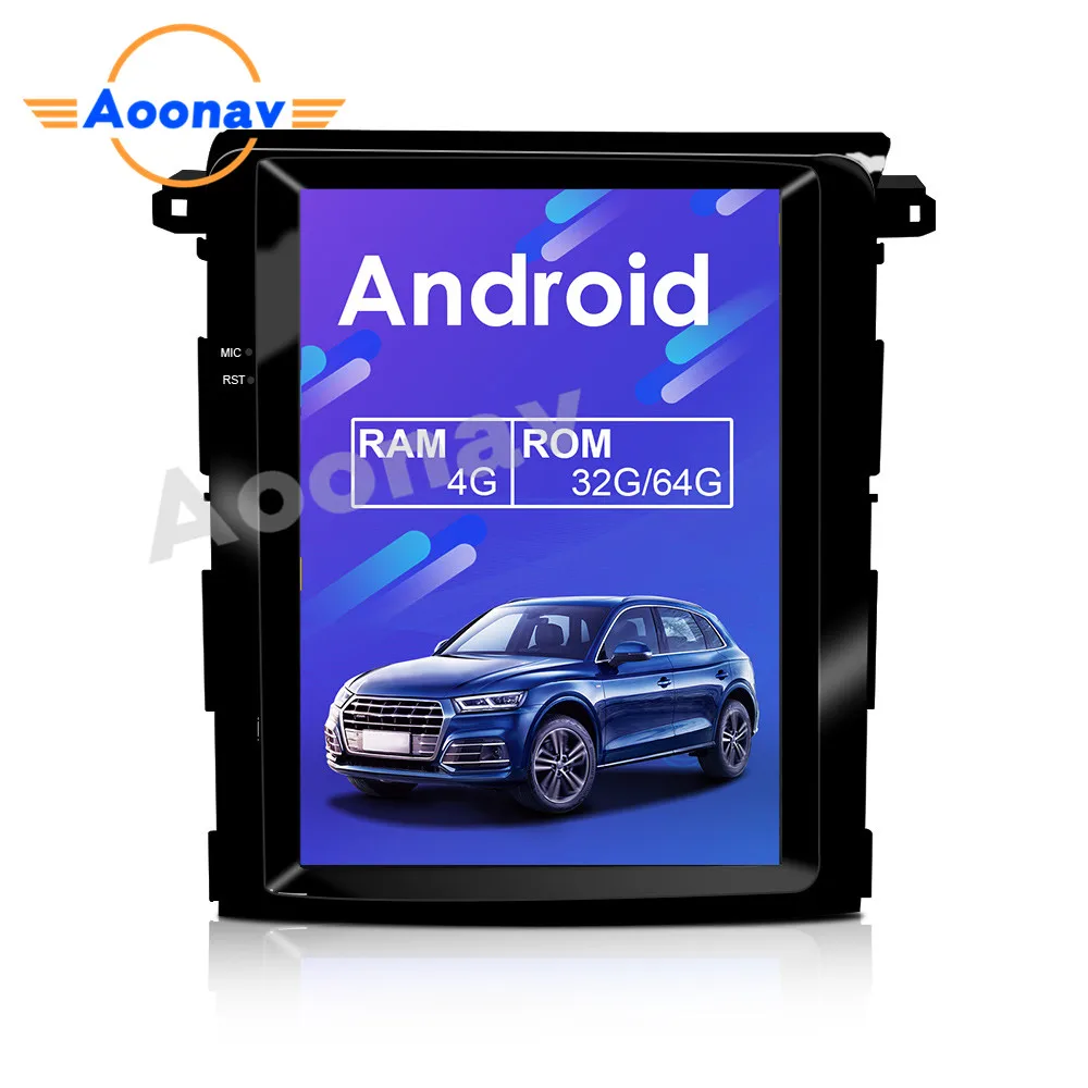 Автомагнитола 2 Din Tesla вертикальный экран стерео GPS навигация для Subaru Forester XV 2018 2019