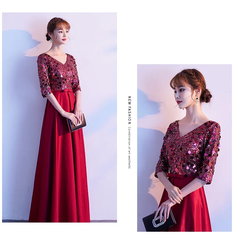 JaneyGao Long Porm Dresses