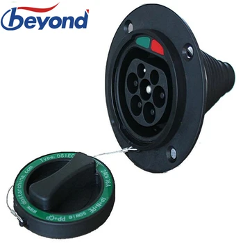 

DUOSIDA EV Charging Socket 32 A 22kW Type 2 Female Inlet EVSE Charger Side