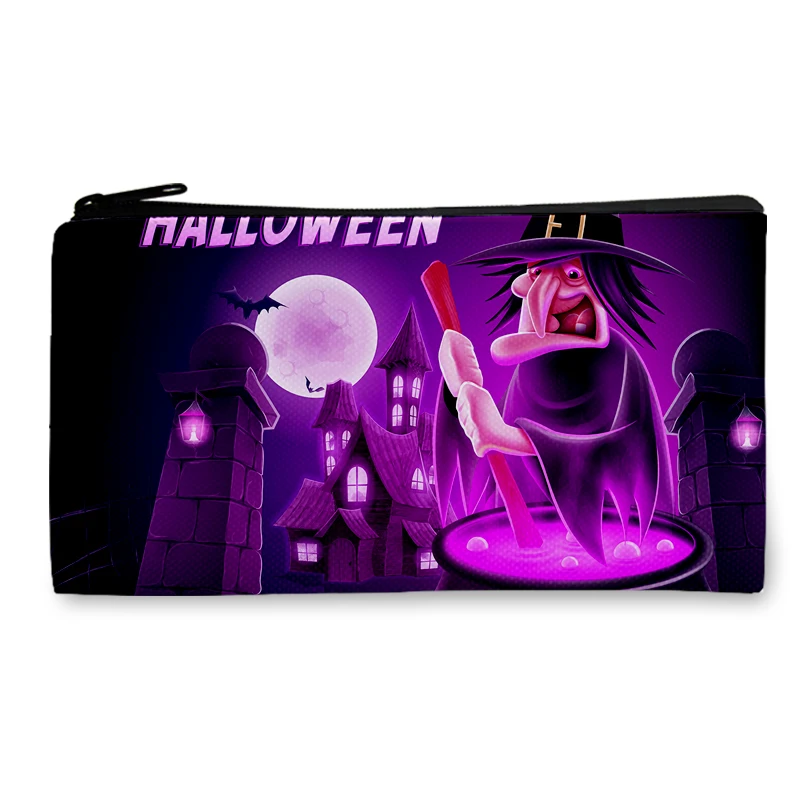 Хэллоуин подарки Тыква пенал холщевый мешок для хранения портмоне