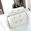 Spa Non-Slip Bath Pillow Cushioned Bath Tub Spa Pillow Bathtub Head Rest Pillow With Suction Cups For Neck Back Bathroom Supply 1