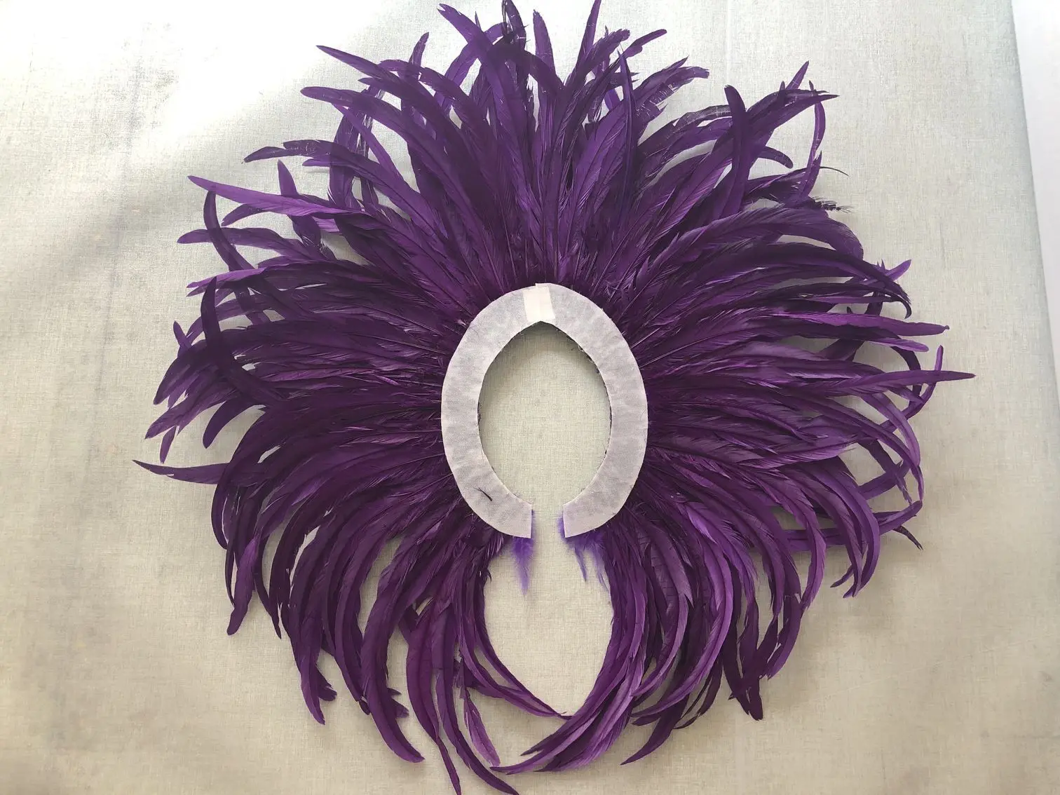 Feather clothing Stage performance catwalk carnival Headdress flower pubs party Men's wear women's clothing