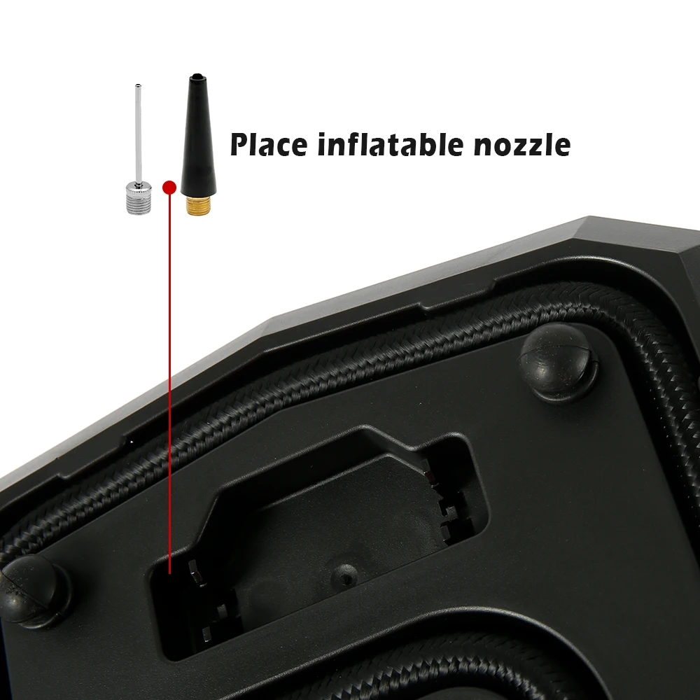 Digital Tire Inflator DC 12 Volt Car Portable Air Compressor Pump 150 PSI for Motorcycles Bicycles Automatic Portable Pump