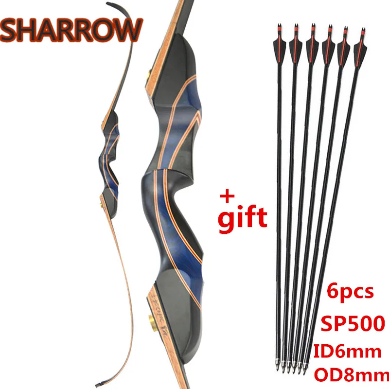 56" Archery Takedown Recurve American Hunting Bow 20-50lbs Right Hand With Glassfiber Arrows For Shooting Accessories | Спорт и