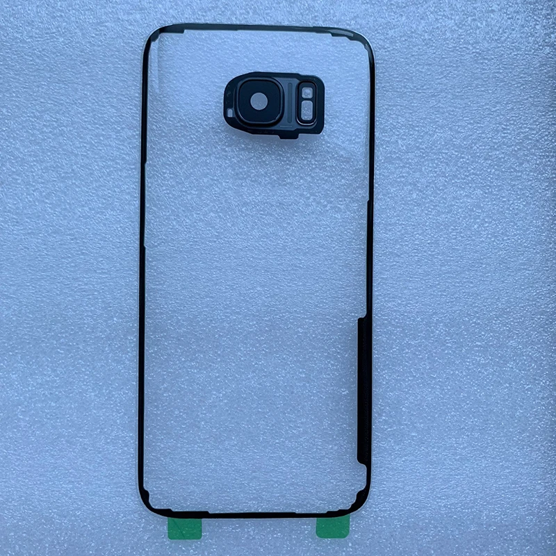 10 шт. прозрачный DIY задняя дверь для Samsung S6 edge Plus S7 edge S10E S8 S9 S10 Plus Note 8 9 задняя крышка батарейного отсека панель