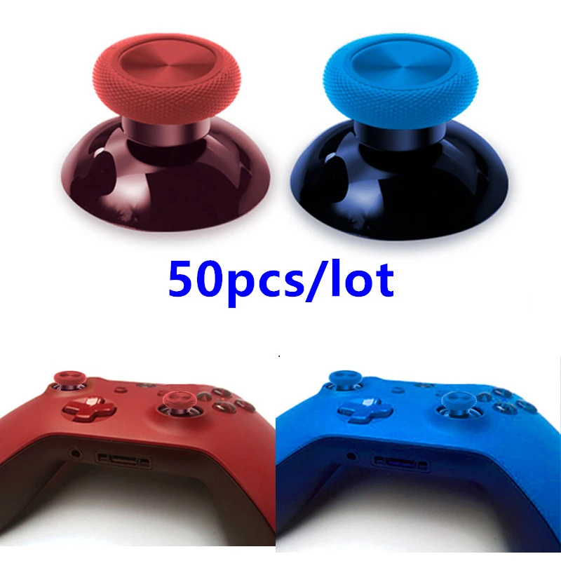 50 piezas para mando de XBox One, Thumb Sticks analógicos 3d originales,  agarre de Joystick, tapa azul y roja, cubierta de sombrero, X ONE  limitada|Accesorios y piezas de reemplazo| - AliExpress