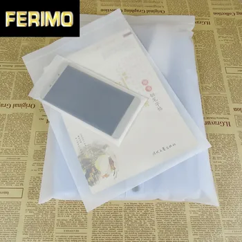 

2000pcs/Lot Plastic Zipper Top Package Bag For Crafts Underwear Packing Travel Ziplock Matte Clear Waterproof Pack Pouches