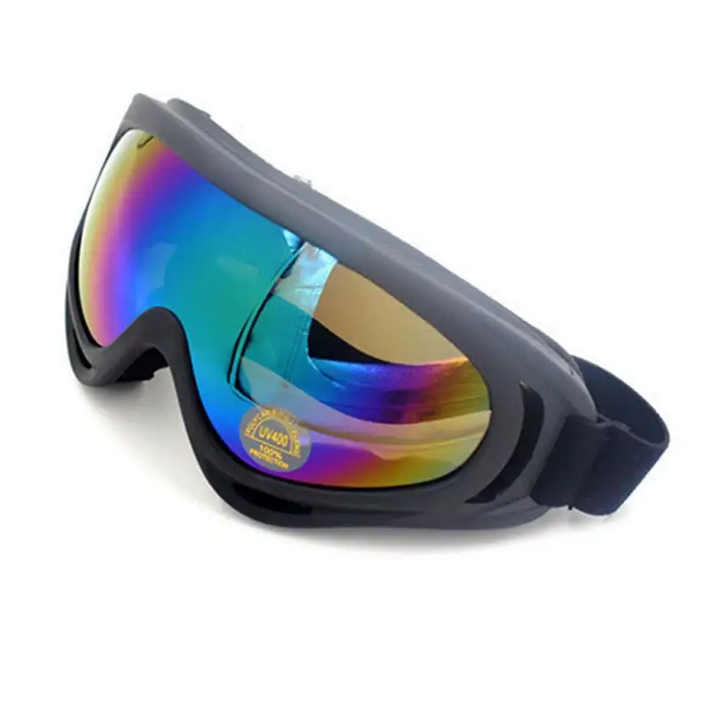 Водительские очки зимние внедорожные лыжные очки двухслойные противотуманные УФ солнцезащитные очки мотокросса мотоциклетные очки цветные очки