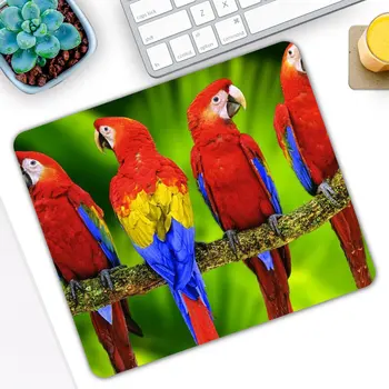 

Animal Parrot Bird Gaming Mouse Pad Mause Mat For Laptop Computer Desk Keyboard Mice Mat For Dota 2 Mousepad