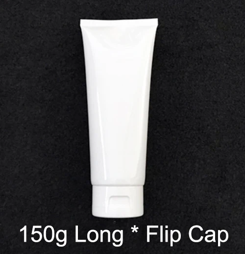 150ml4 5 мл 10 мл 30 мл 50 мл 100 мл 200 мл белая пластиковая мягкая бутылка для макияжа для выдавливания крема пузырьки для шампуня емкость для лосьона 30 шт - Цвет: 150ml4