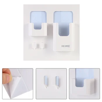 

1 Pc Bedside Organizer Storage Box White Storage Holder for Hotel