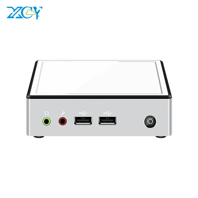 XCY X37 Мини ПК Intel Core i7 4610Y i5 4200Y i3 4010Y Windows 10 Linux 300 M Wi-Fi Gigabit Ethernet 4USB HDMI HTPC тонкий клиент