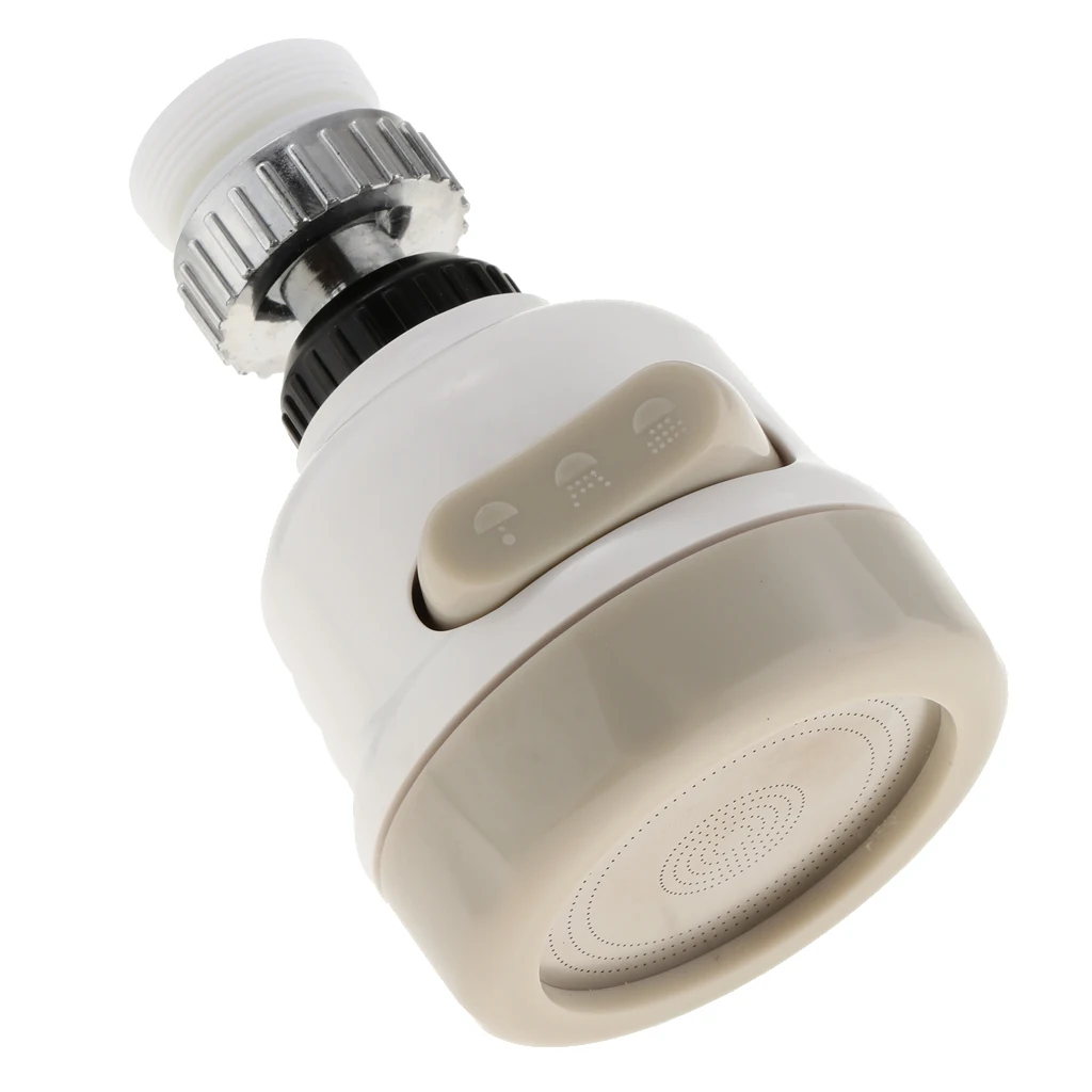 Adjustable Water Saving Aerator Head Rotate Faucet Nozzle Filter Adapter Water Saving Bubbler Connector Diffuser Sprayer