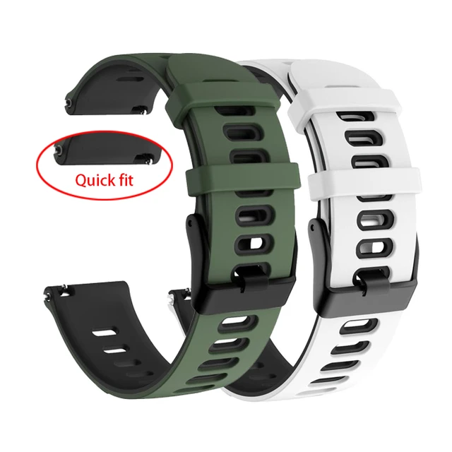 20mm Silicone Band For COROS PACE 2 APEX 42mm Strap Watchband