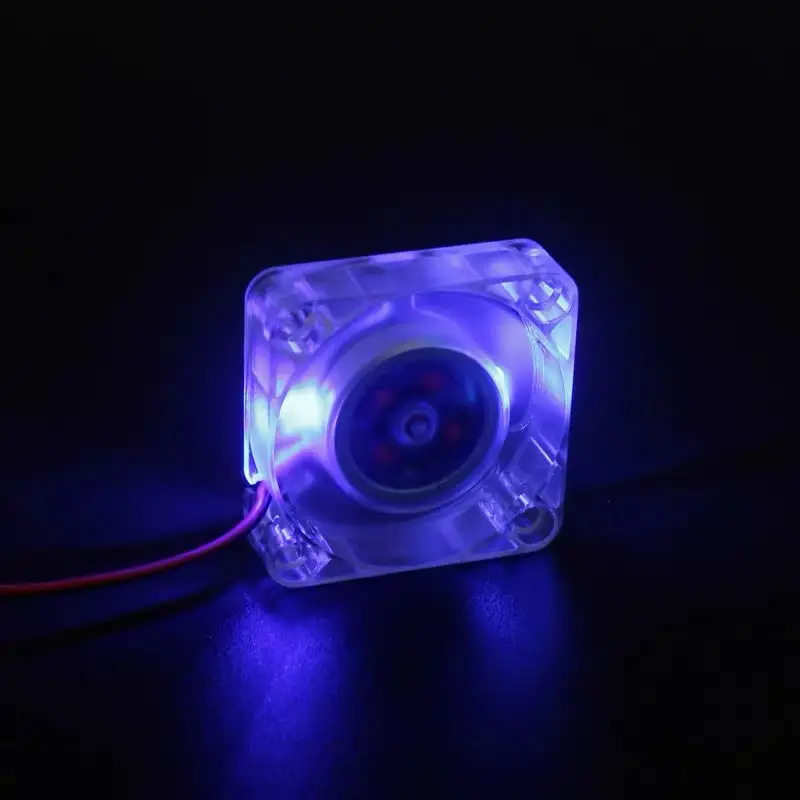 Raspberry Pi охлаждающий вентилятор с светодиодный подсветкой для рассеивания тепла 4