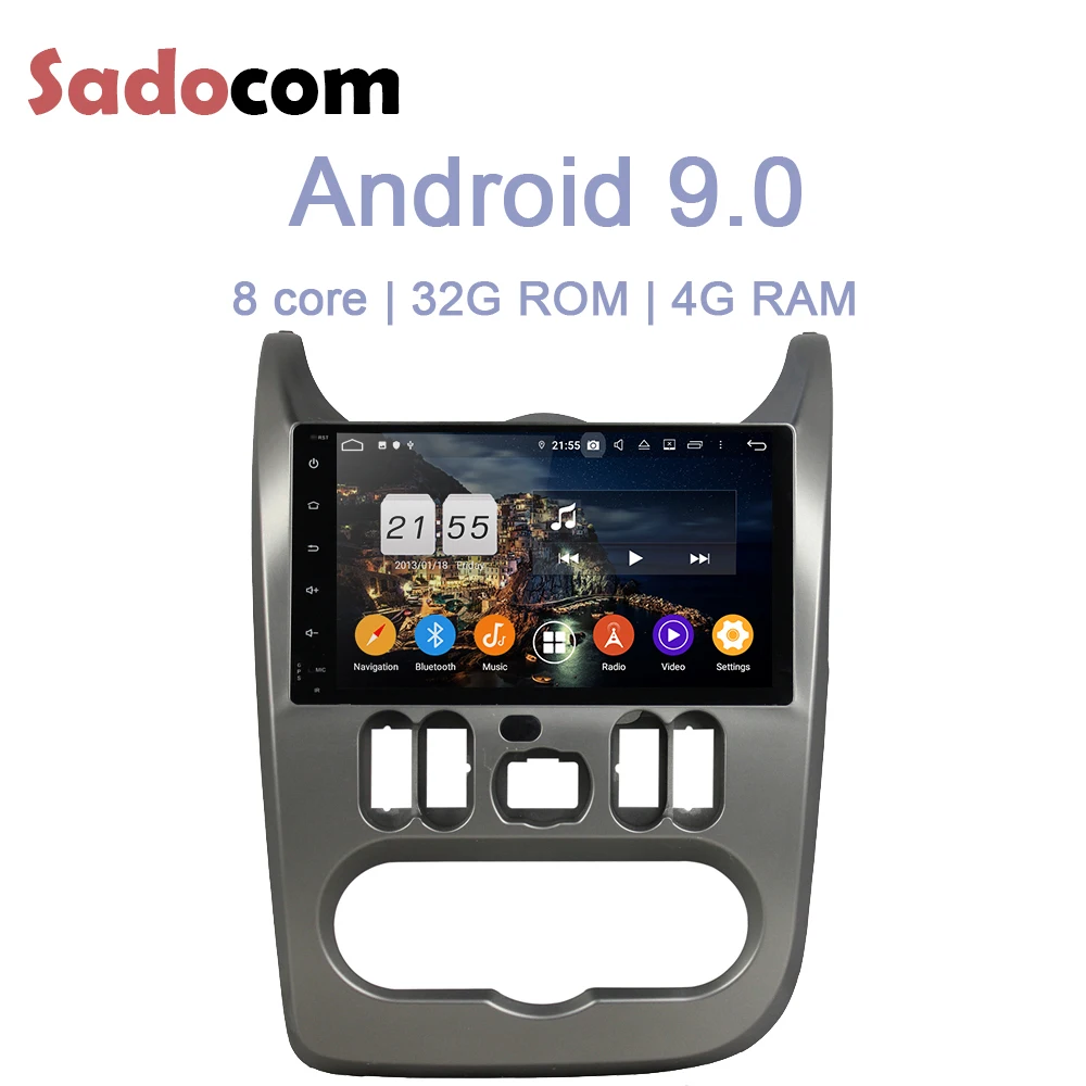 Excellent 9" DSP Android 9.0 For Renault Logan Sandero Duster 2015 2016 4GB RAM Car DVD Player GPS Glonass Map RDS Radio wifi Bluetooth 0 Excellent 9" DSP Android 9.0 For Renault Logan Sandero Duster 2015 2016 4GB RAM Car DVD Player GPS Glonass Map RDS Radio wifi Bluetooth 0