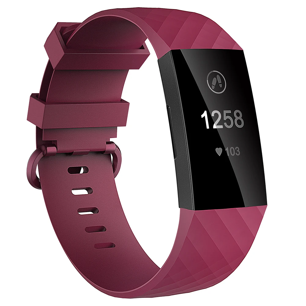 Breathe Sport Bands Waterproof &Soft Comfortable Multi-Color Replacement Wristband for Fitbit Charge 4 / Charge 3 / Charge 3 SE 