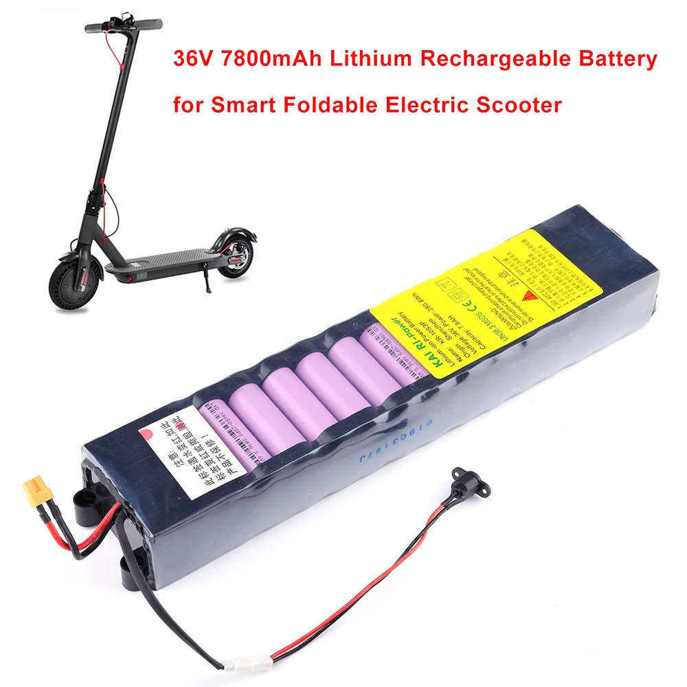 

High Quality 36V 7800mAh Lithium Battery Rechargeable Replacement Battery for Smart Foldable Electric Scooter