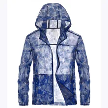 Стиль новая стильная мужская одежда летняя спортивная одежда для защиты от солнца камуфляжная быстросохнущая ветрозащитная одежда 6883