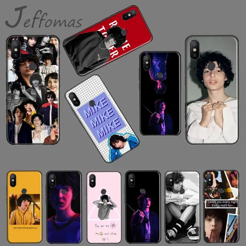 Finn Wolfhard Boy horror actor TPU черный чехол для телефона Корпус Xiaomi Redmi Note 4 4x5 6 7 8 pro S2 PLUS 6A PRO |