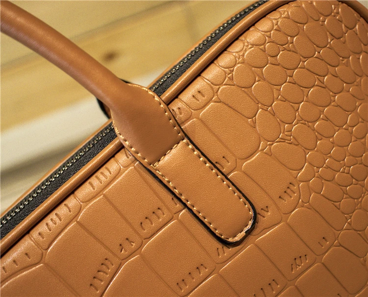 New Girls Shoulder Office Laptop Bags For Women Leather Business Briefcase Woman Laptop Handbag 13" 14" 15 Inch For Macbook Air