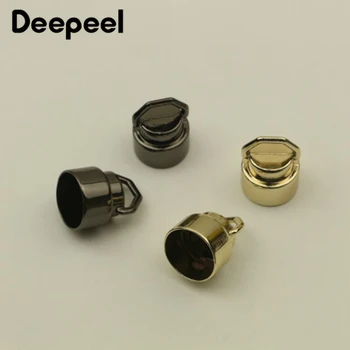 

Deepeel 10pcs Metal Bags Side Ring Nails Buckle Stopper Tassel Rope Hang Buckles DIY Female Bag Hanging Chain Hardware Accessory