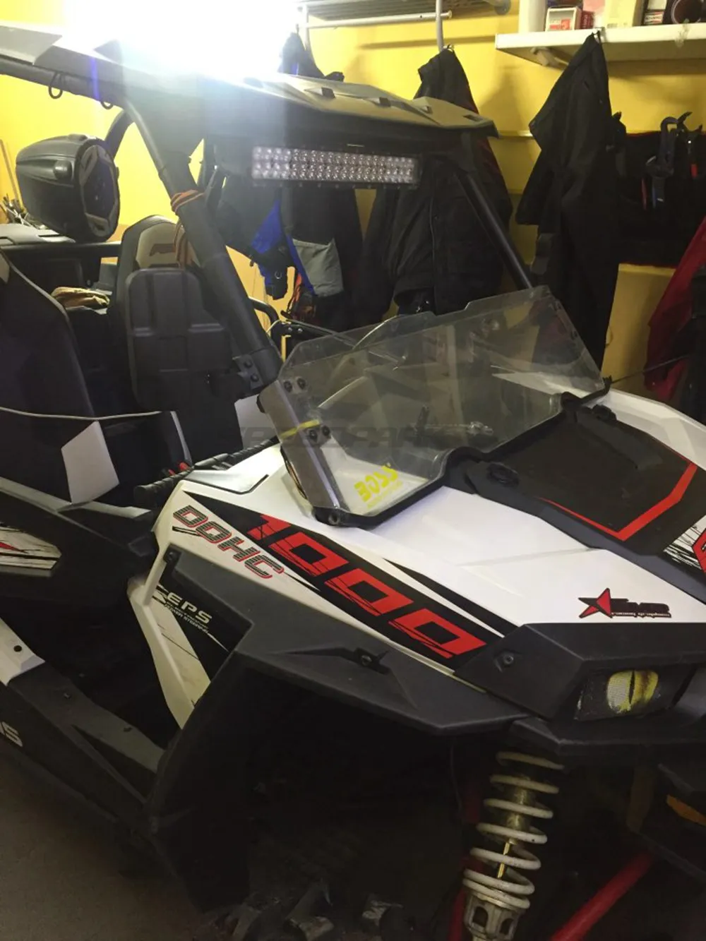 Автомобильные аксессуары utv боковое зеркало ударопрочный зеркало заднего вида 1,75 дюймов для Polaris RZR 800 900 1000