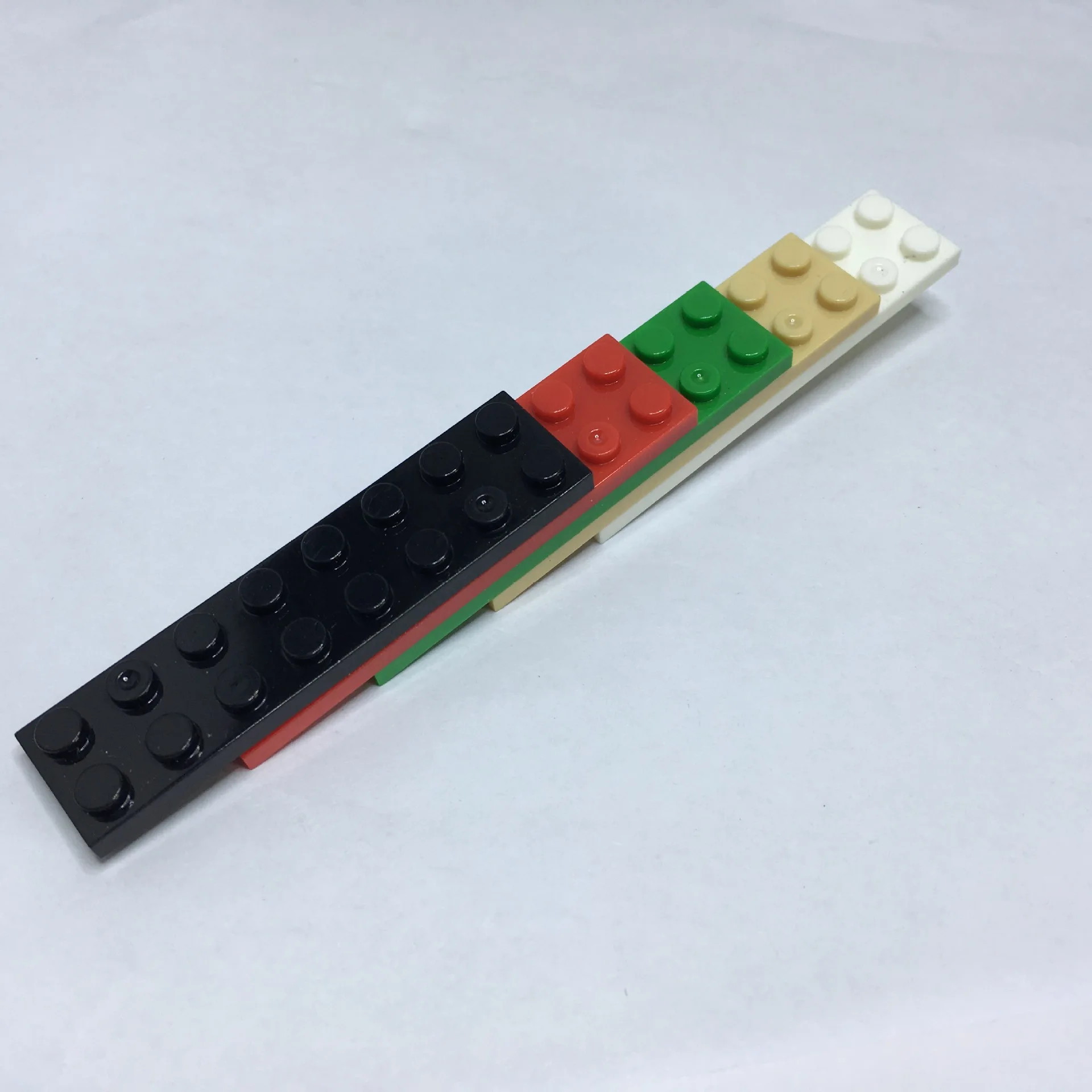 2X6 низкая пластина Тонкий Чип 100 г/пакет около 55 штук шт diy строительный блок запас аксессуары Игрушка