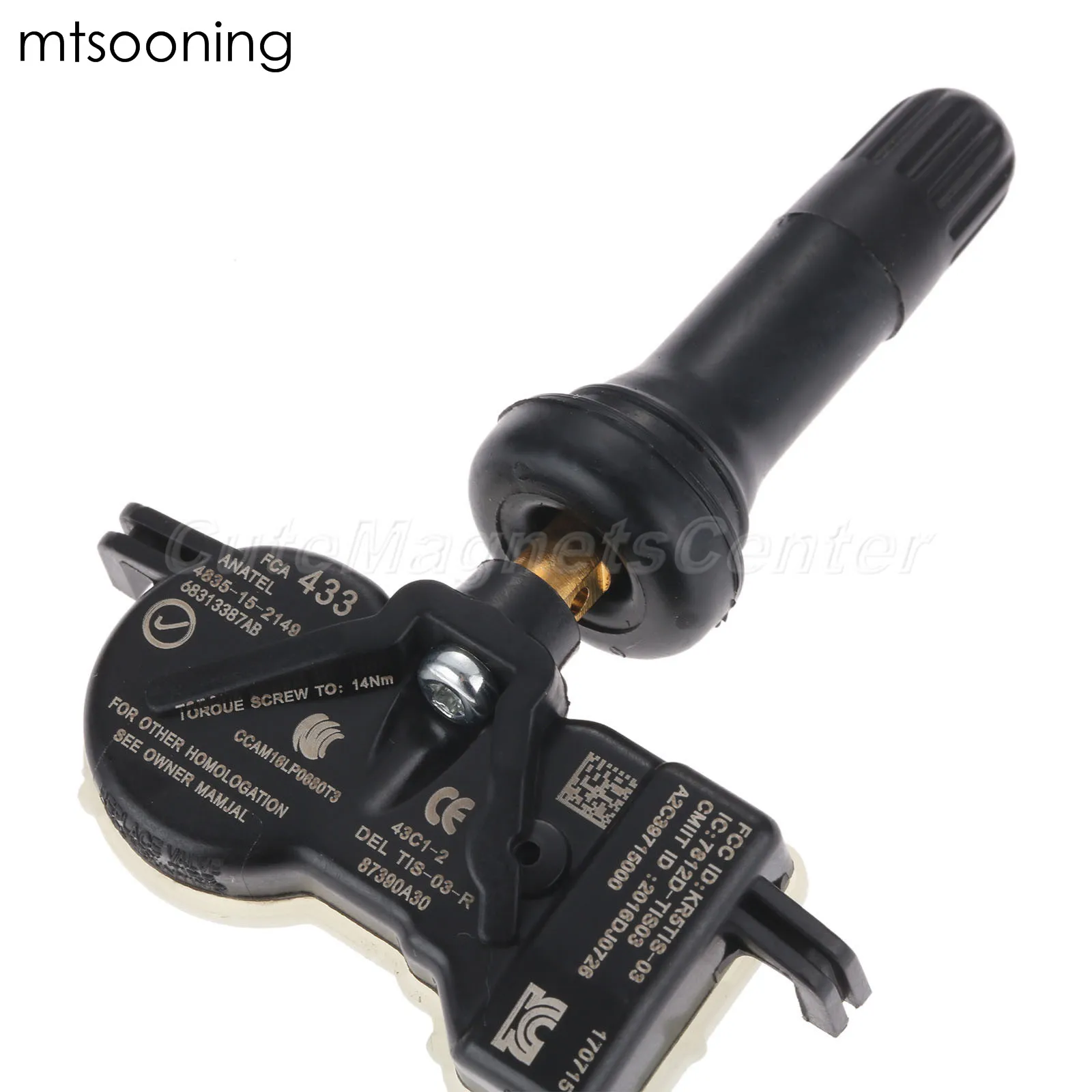 

mtsooning 68252493AB TPMS Tire Pressure Monitor Sensor for Jeep Renegade Grand Cherokee Dodge Dart Durango Chrysler Pacifica 200