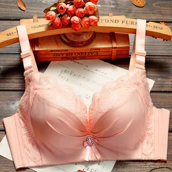 

1/2pcs Sfit Women Padded Push Up Bras Lace Bra Sexy Underwear Plus Size Brassiere Comfort Underwear Female Bra Women's Bralette