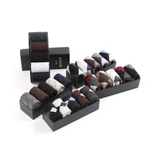 Autumn Winter Thick Business Dress Wholesale Box Mens Terry Socks
