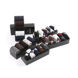 Autumn Winter Thick Business Dress Wholesale Box Mens Terry Socks