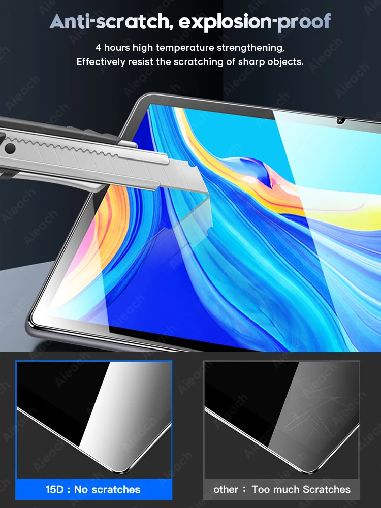 Защитное стекло 15D для Huawei MediaPad M5 Lite M3 10 8 0 T5 Защита экрана M6 4 закаленное