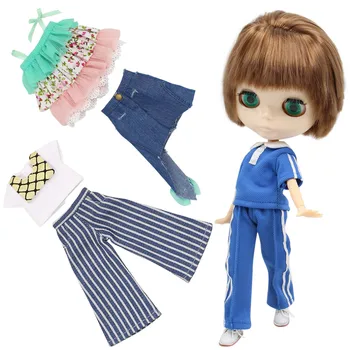 Outfits for Blyth doll summer clothes and pants suit for 1/6 BJD ICY DBS azone 1