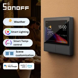 SONOFF NSPanel WiFi Smart Scene Switch Smart Thermostat Display All-in-1 Wall Switch Control Via EWelink For Alexa Google Home
