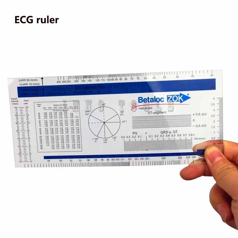 Measuring Ruler Shoes Size Ruler Digital Angle Ruler PVC ECG ruler medical ruler ECG goniometer Medical Caliper Caliper electrocardiogram divider Medical Divider