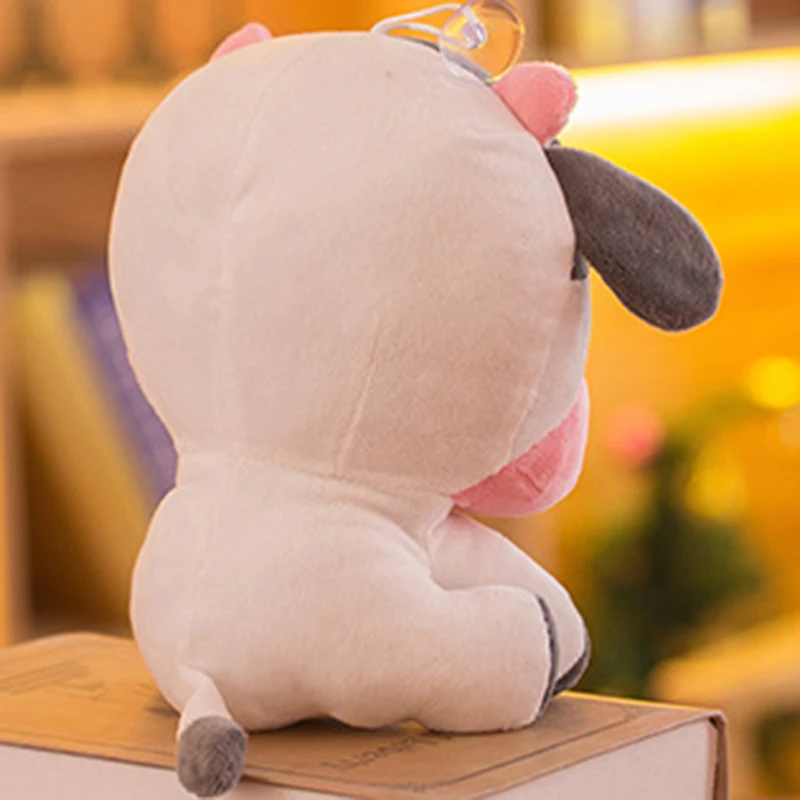 Мультфильм Мягкие Животные корова плюшевые игрушки Kawaii Детские крупного рогатого скота кукла украшение для дома, мягкие игрушки для малышей, детей подарок на день рождения для девушки