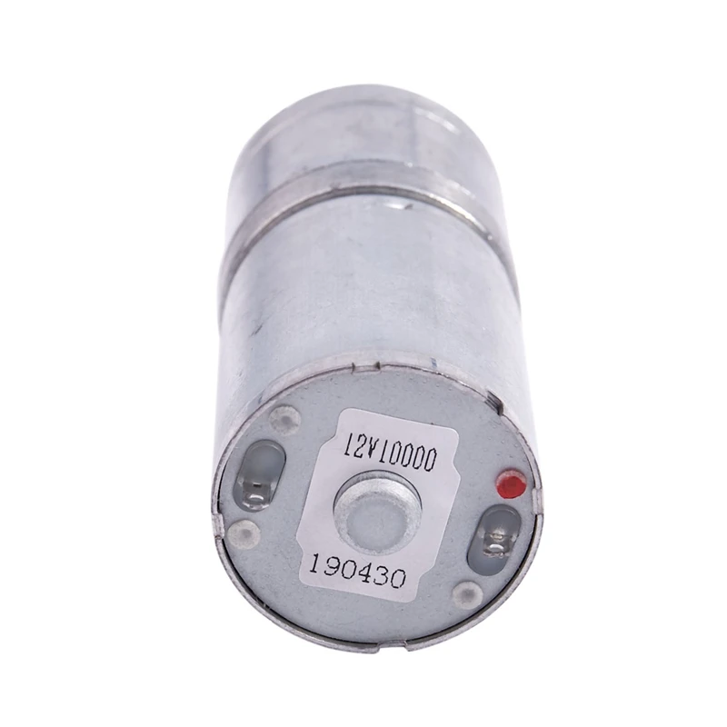 300 об/мин DC 12V 0.03A высокий крутящий момент Электродвигатель с зубчатым приводом