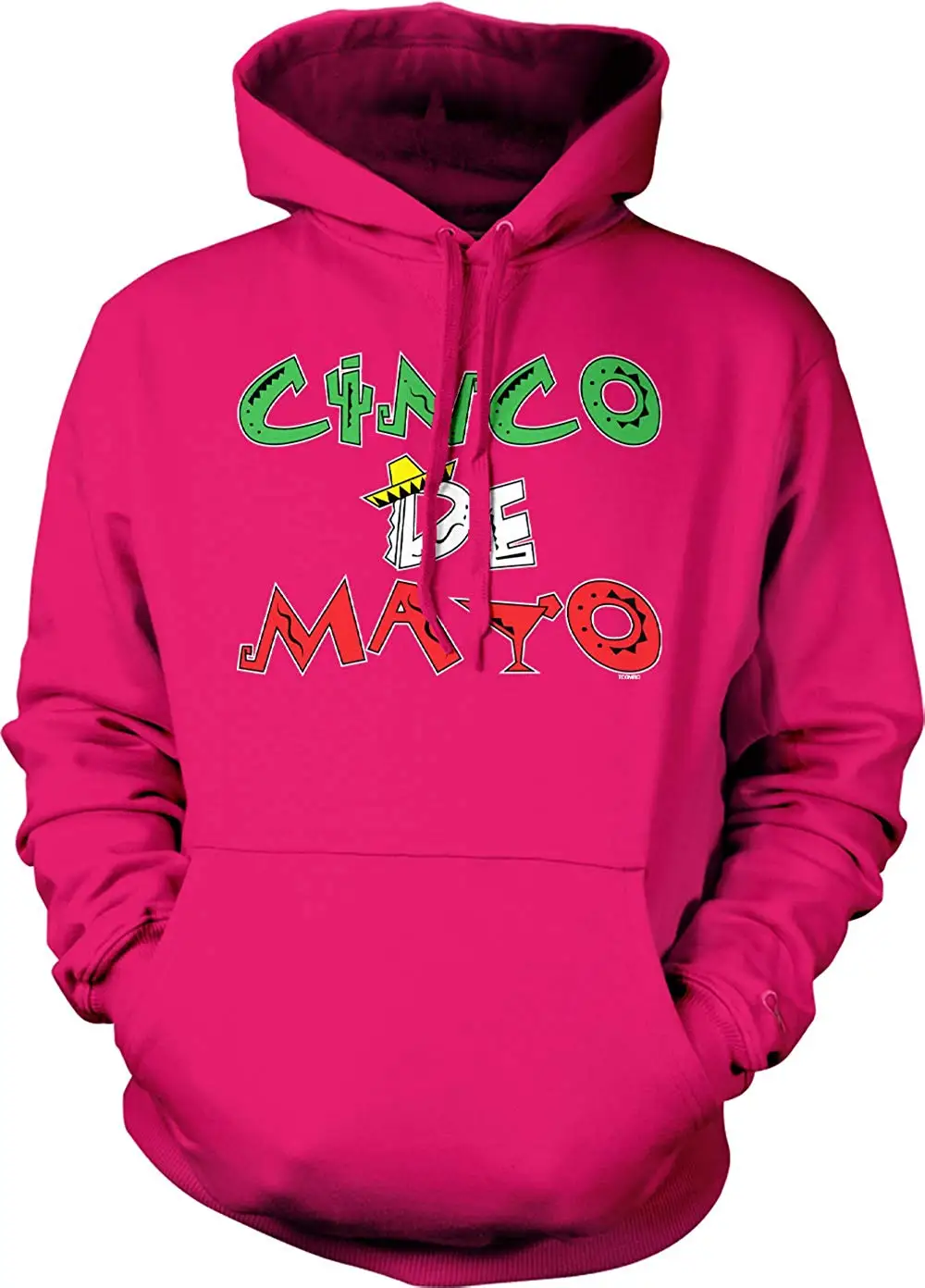 Cinco De Mayo-Drinking Tequila Sombrero унисекс толстовка с капюшоном |