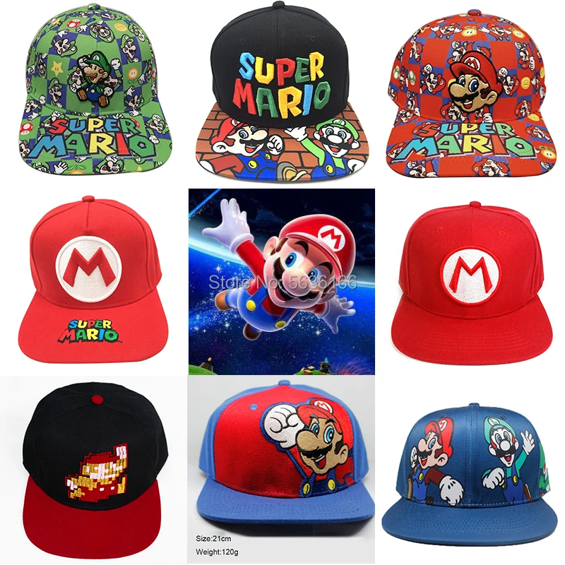 mario baseball hat